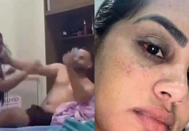 Andressa Lopes divulgou vídeo da agressão