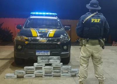 Apreensão de maconha feita pela PRF em Piripiri