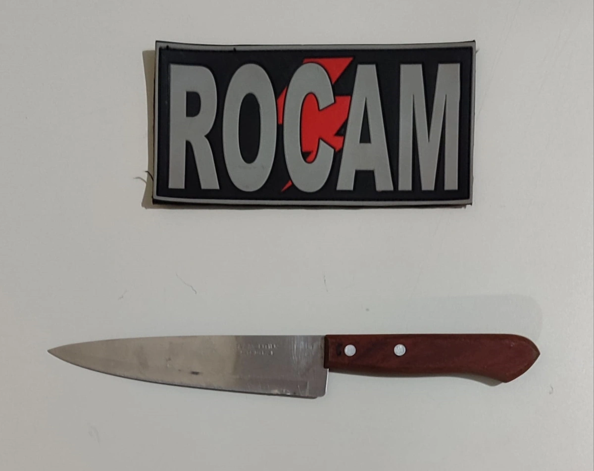 Arma utilizada no furto