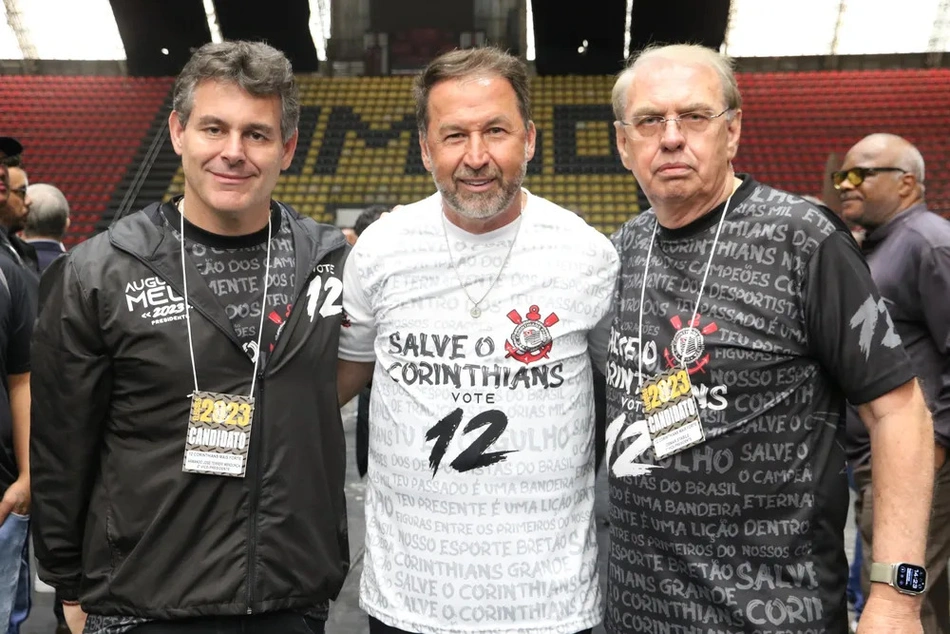 Armando José Terreri Mendonça, Augusto Melo e Osmar Stabile foram eleitos