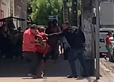 Assaltante contido no Centro de Teresina