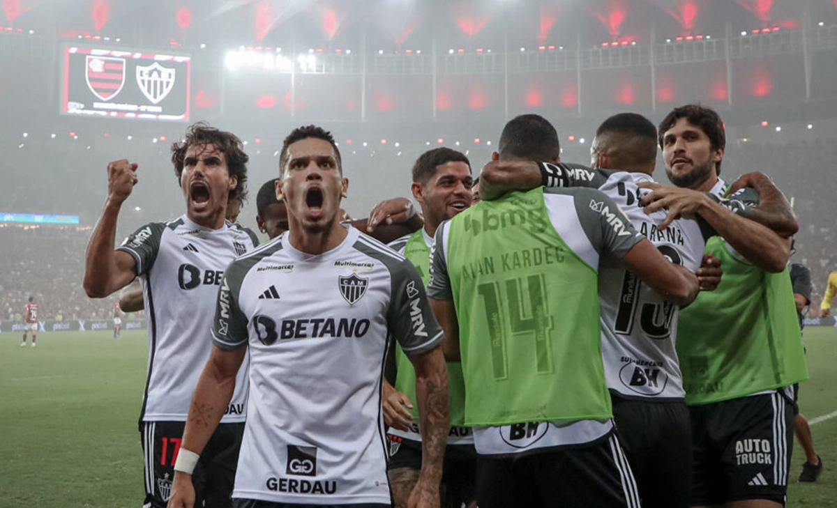 Atlético Mineiro venceu o Flamengo no Maracanã