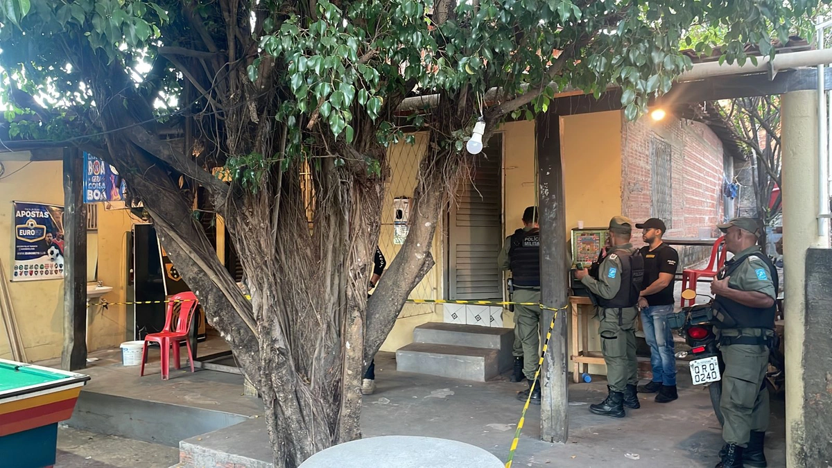 Bar onde ocorreu o homicídio