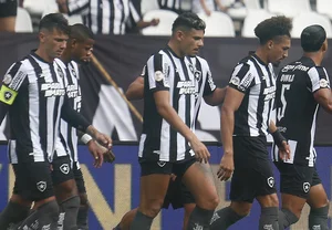 Botafogo empatou com o Santos por 1 a 1