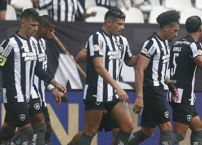 Botafogo empatou com o Santos por 1 a 1