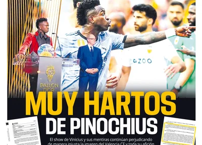 Capa do jornal Superdeporte