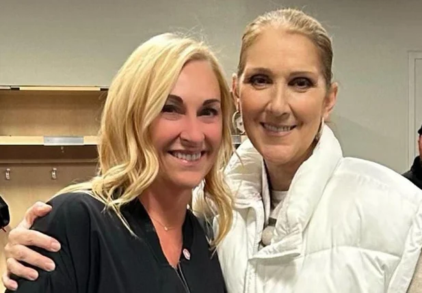Céline Dion apareceu pela 1ª vez publicamente em 3 anos