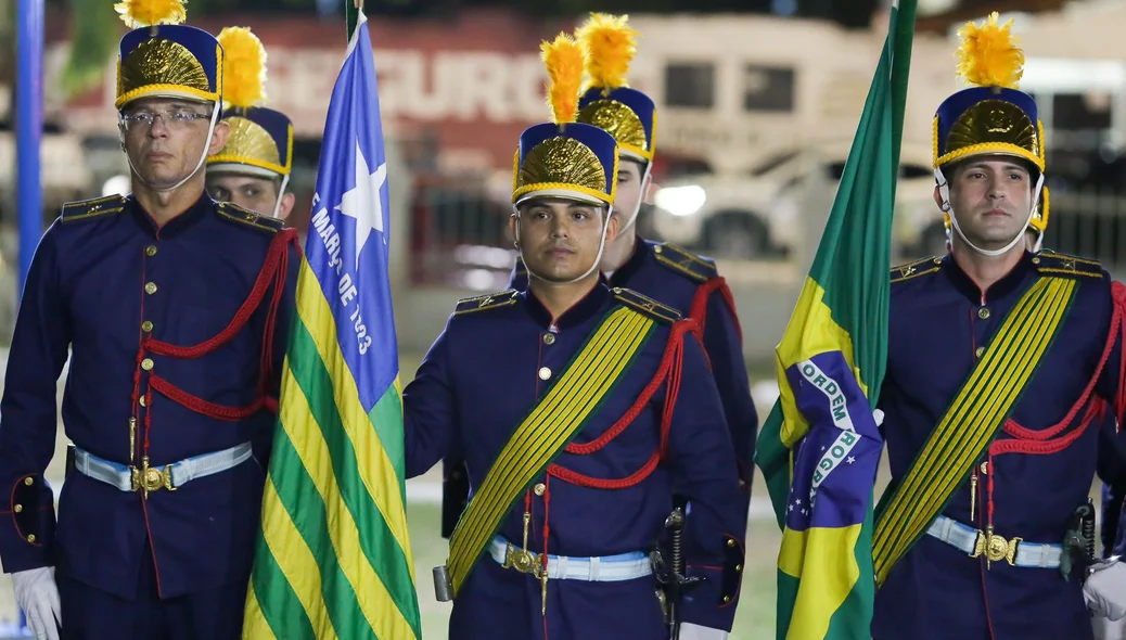 Cerimônia no Quartel do Comando-Geral