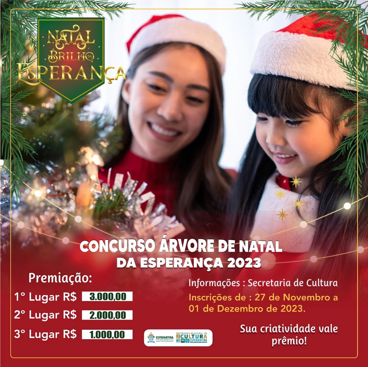 Concurso Árvore de Natal da Esperança