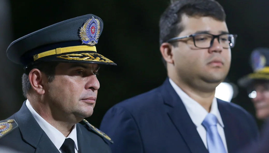 Coronel Scheiwann Lopes e Chico Lucas