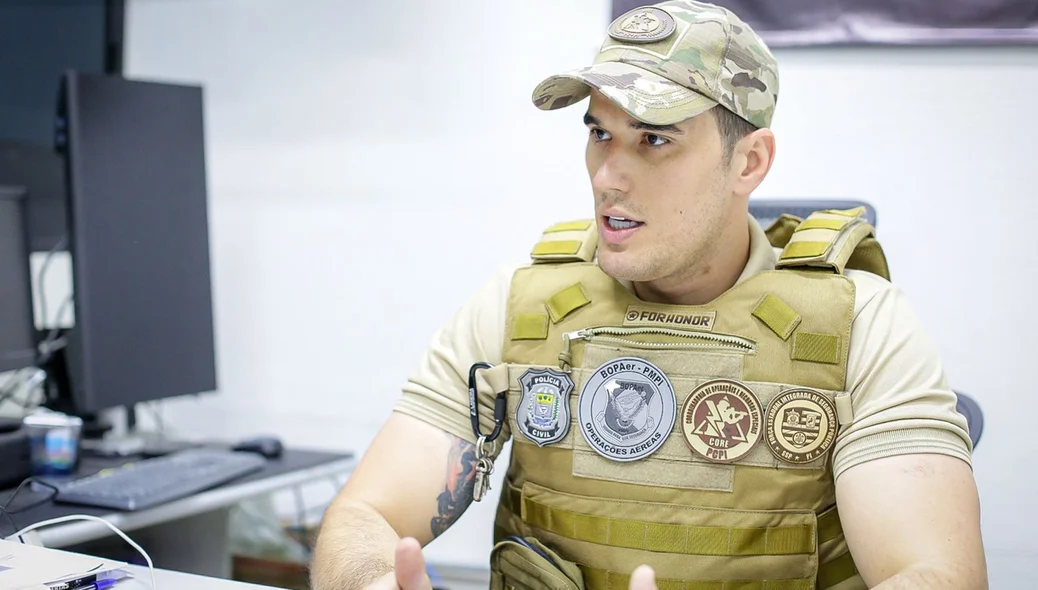 Delegado Matheus Zanatta, superintendente de Operações Integradas