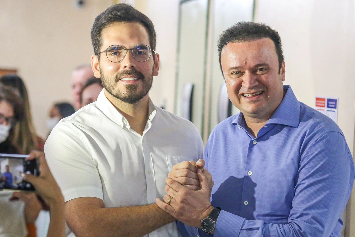 Deputado Marcos Aurélio Sampaio e Paulo Márcio