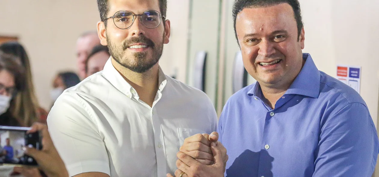 Deputado Marcos Aurélio Sampaio e Paulo Márcio