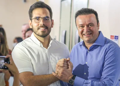 Deputado Marcos Aurélio Sampaio e Paulo Márcio