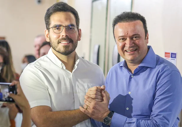 Deputado Marcos Aurélio Sampaio e Paulo Márcio