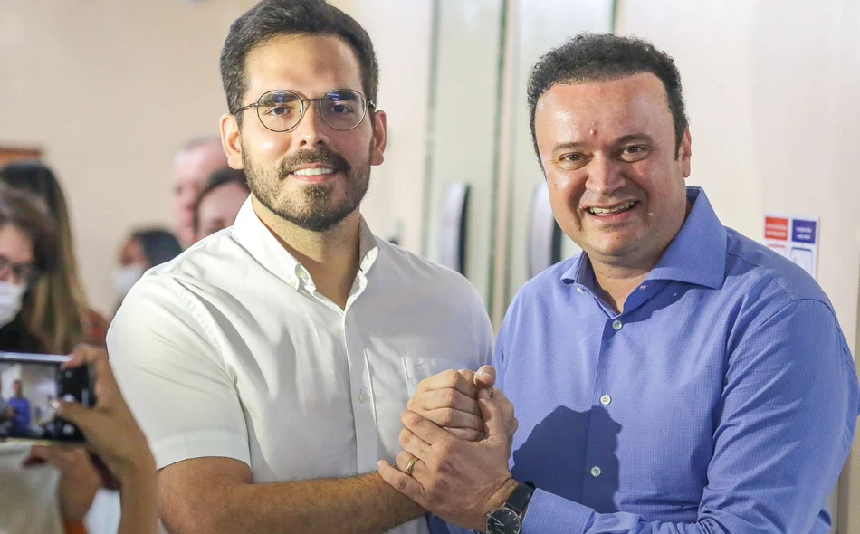 Deputado Marcos Aurélio Sampaio e Paulo Márcio