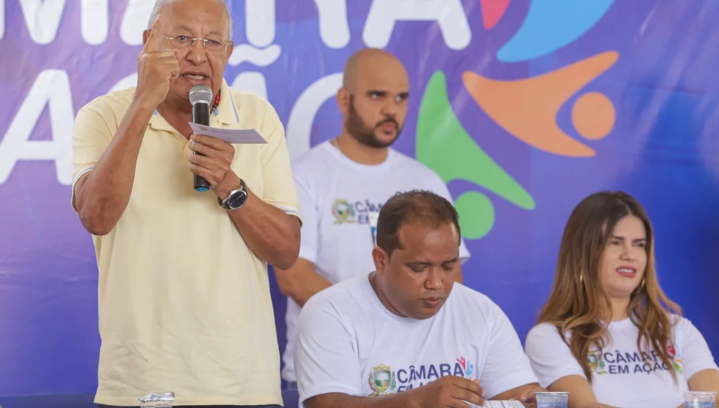 Dr. Pessoa participa do Projeto Câmara em Ação