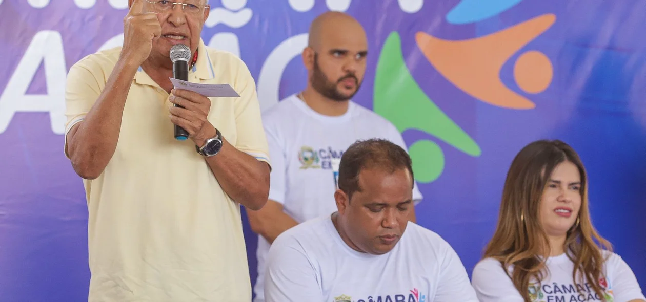 Dr. Pessoa participa do Projeto Câmara em Ação