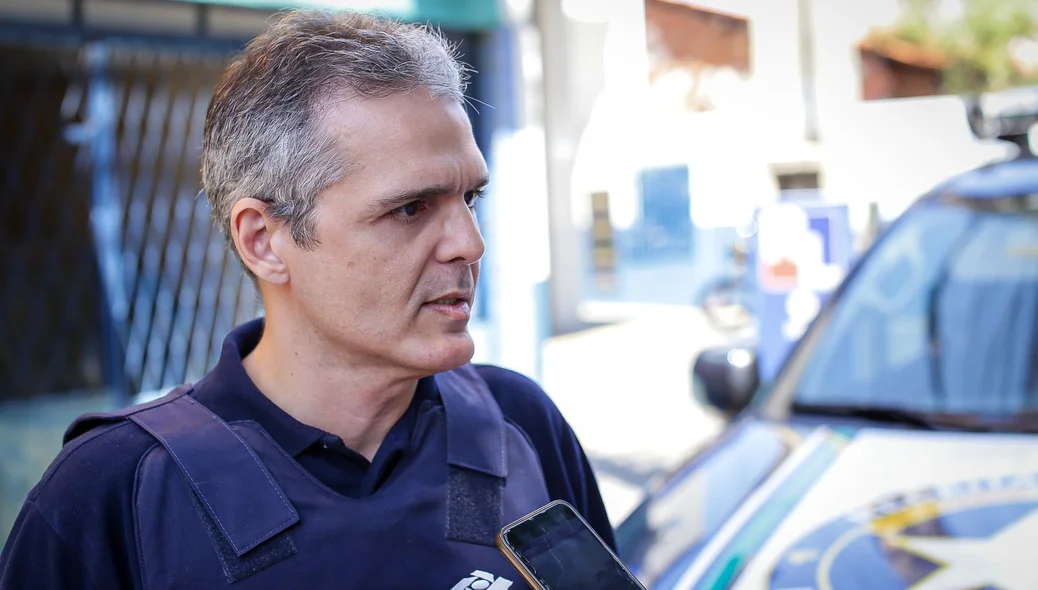 Eduardo Leite, auditor da Receita Federal, em entrevista à imprensa
