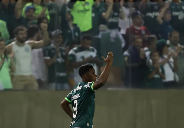 Endrick marcou mais uma vez para o Palmeiras