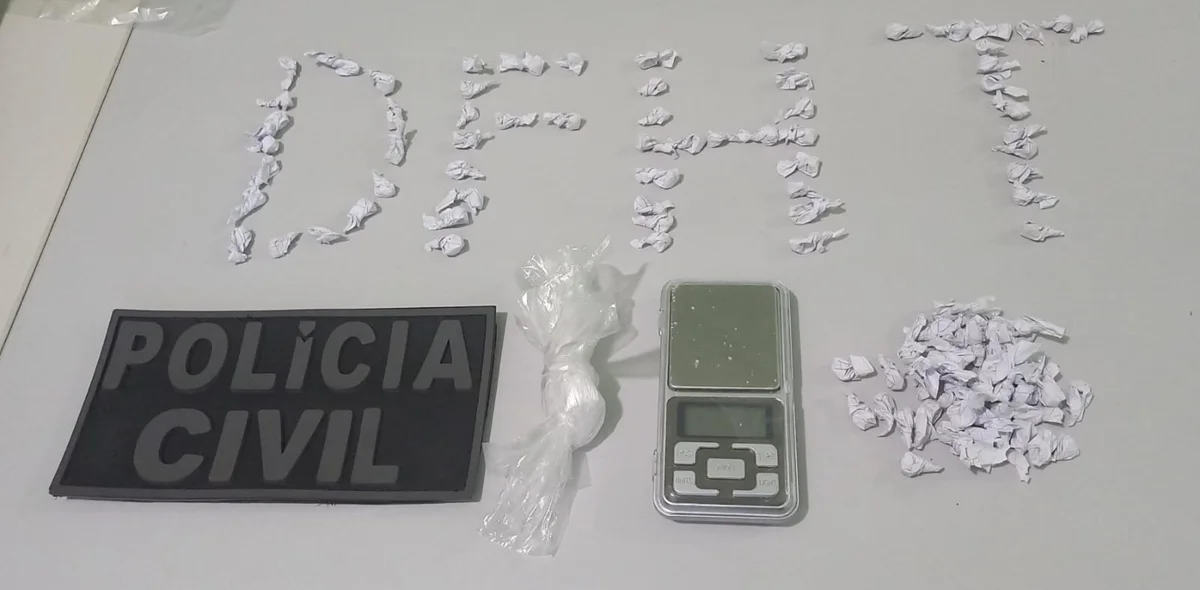 Entorpecentes apreendidos durante Operação Cerco Fechado