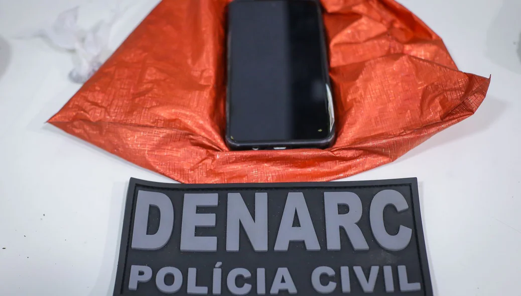 Equipe da DENARC efetuou a apreensão da droga