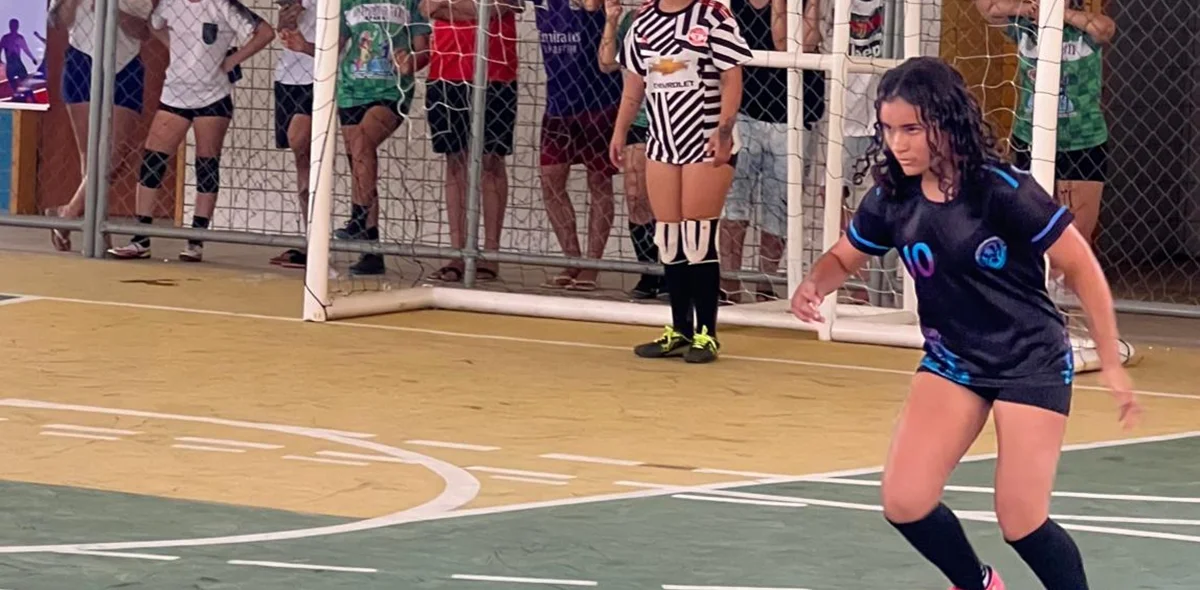 Equipe feminina de futsal