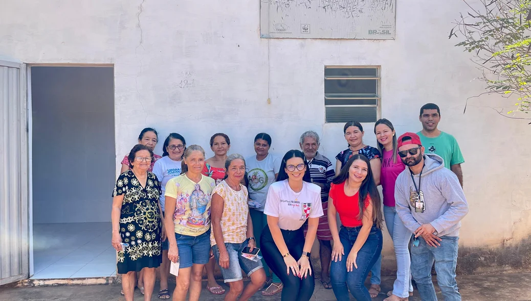 Equipe Volante do CRAS I Semas visita comunidade Gameleira em Pedro II