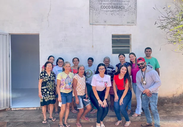 Equipe Volante do CRAS I Semas visita comunidade Gameleira em Pedro II