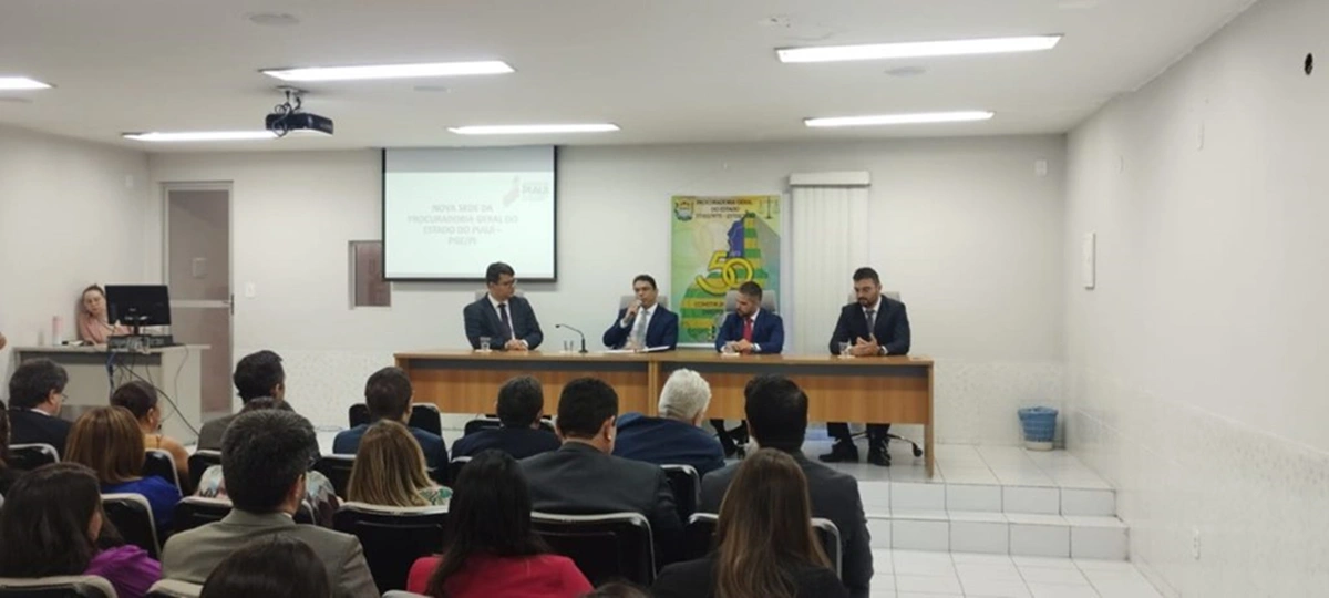 Evento de lançamento do edital para chamamento público de empresas para construção da nova sede da PGE-PI