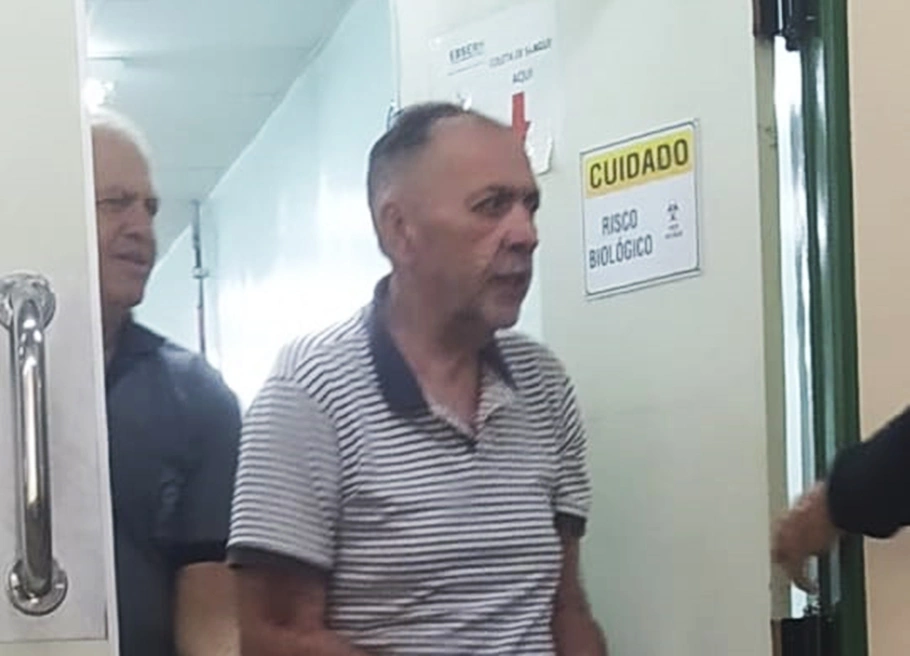 Ex-coronel Correia Lima no HUT