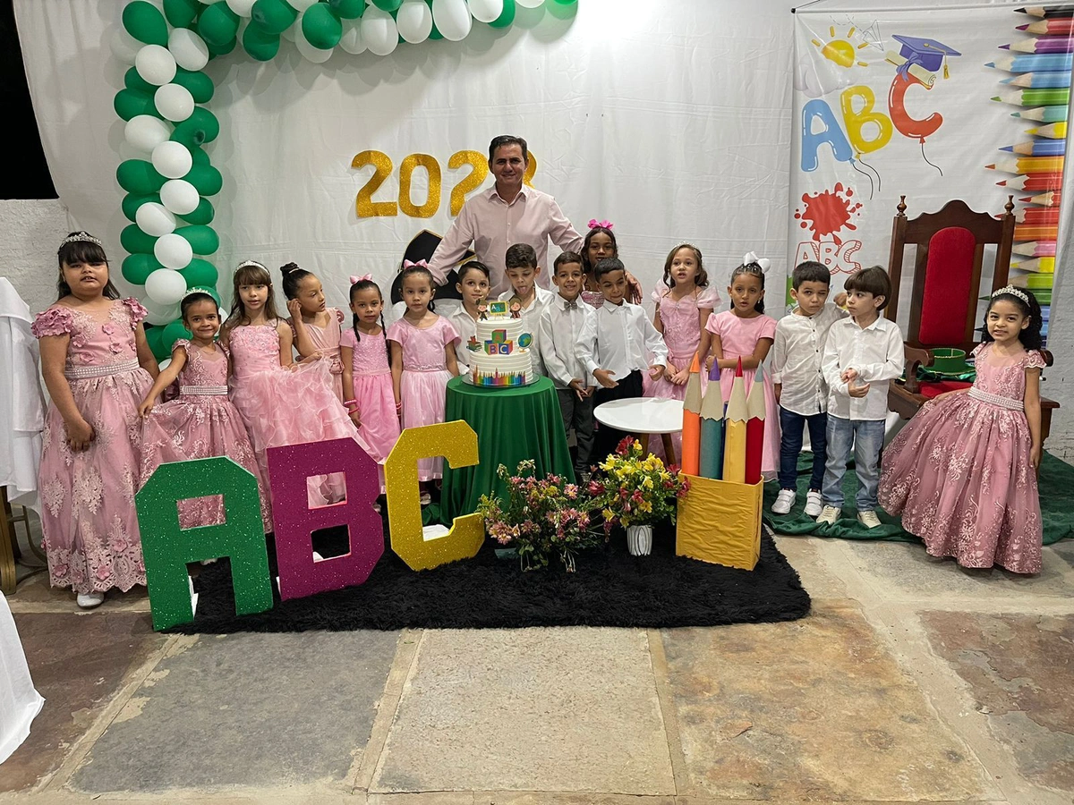 Formação do ABC com os alunos do ensino infantil II