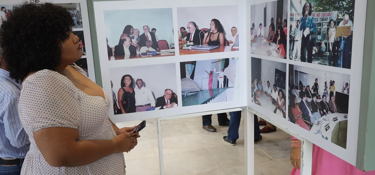 Francisca Trindade homenageada com exposição