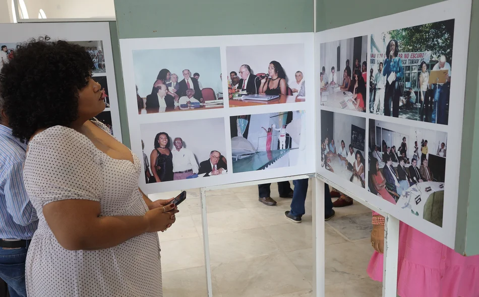 Francisca Trindade homenageada com exposição