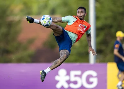 Gabriel Jesus deve ser titular no próximo jogo contra a Argentina