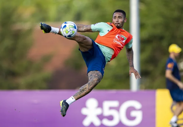 Gabriel Jesus deve ser titular no próximo jogo contra a Argentina