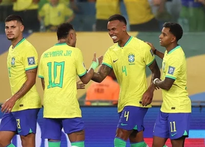 Gabriel Magalhães fez o gol do Brasil na partida