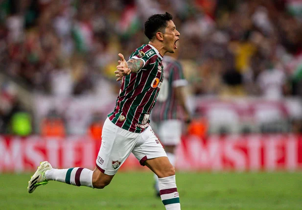 German Cano fez marcou para o Fluminense