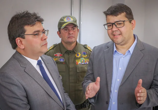 Governador Rafael Fonteles e secretário Chico Lucas