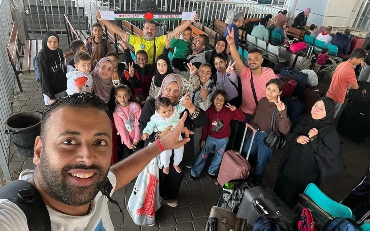 Grupo chegou ao Egito e deve concluir a viagem de volta ao Brasil na segunda-feira (13)