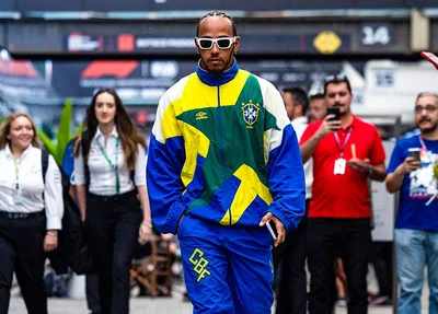Hamilton fez homenagens a Ayrton Senna em Interlagos