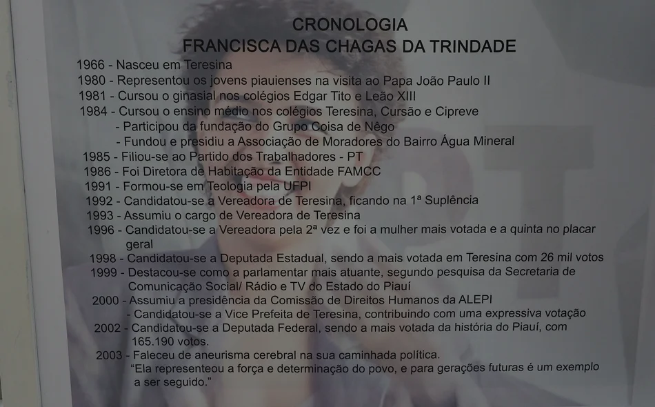 História de Francisca Trindade