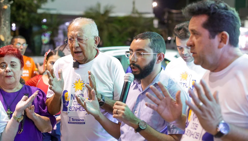 Inauguração da decoração de Natal de Teresina