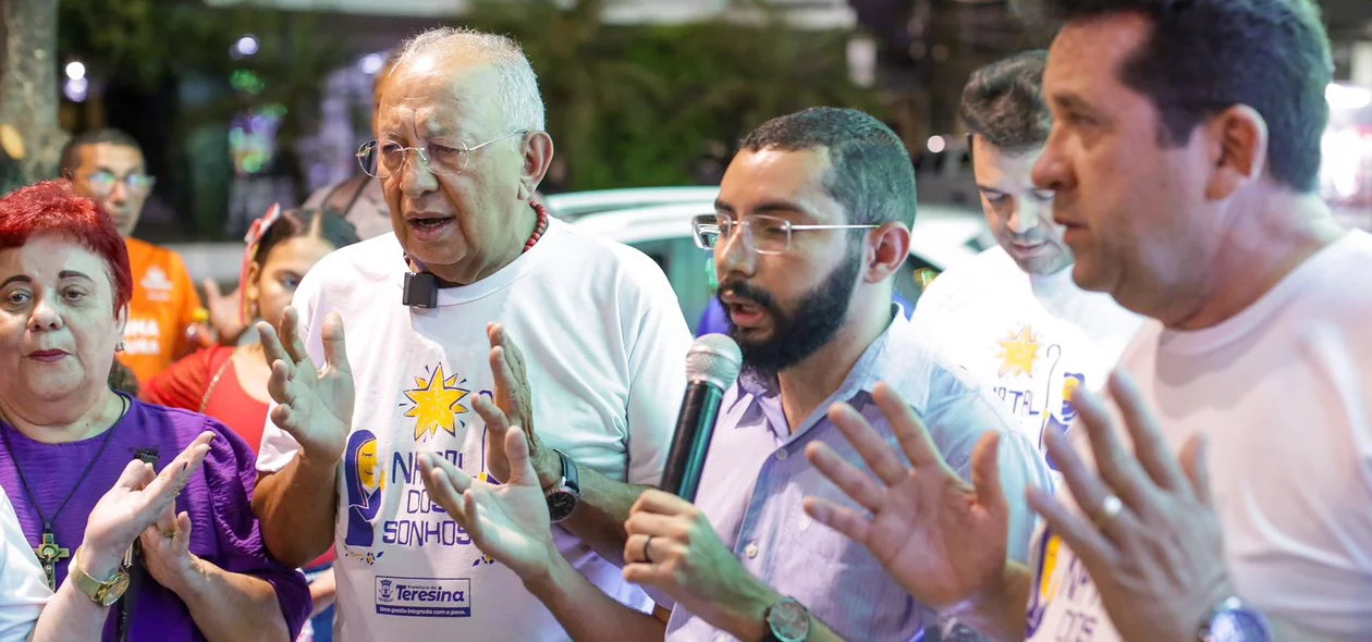 Inauguração da decoração de Natal de Teresina
