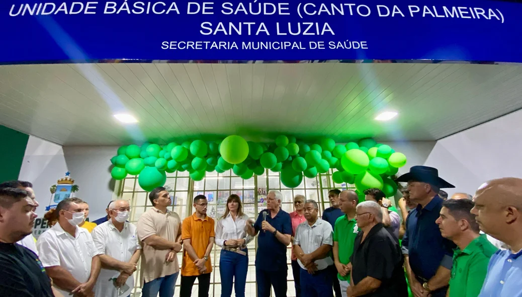 Inauguração da UBS Santa Luzia