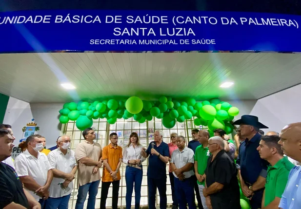 Inauguração da UBS Santa Luzia