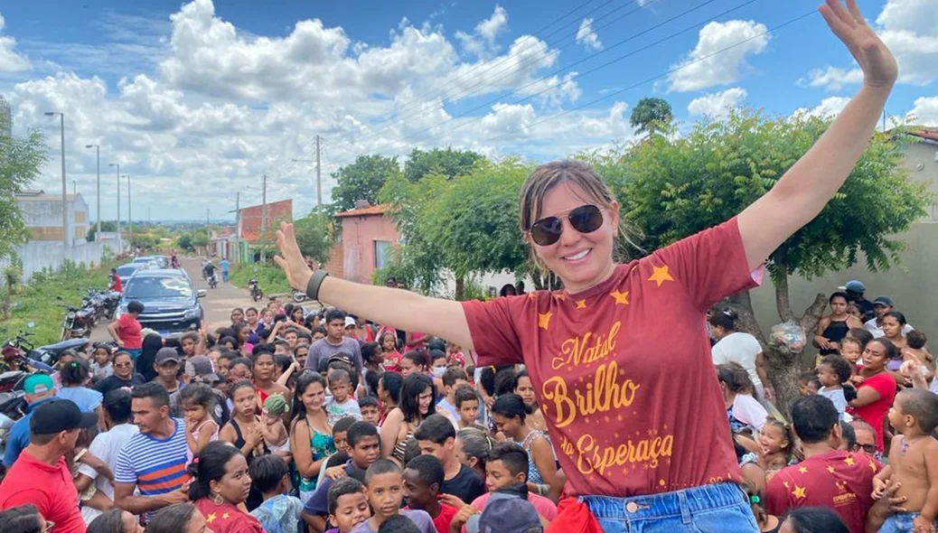 Ivanária Sampaio pela cidade