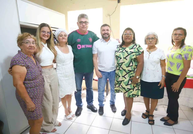 João Mádison e Fábio Novo visitam a Fundação Viver com Dignidade