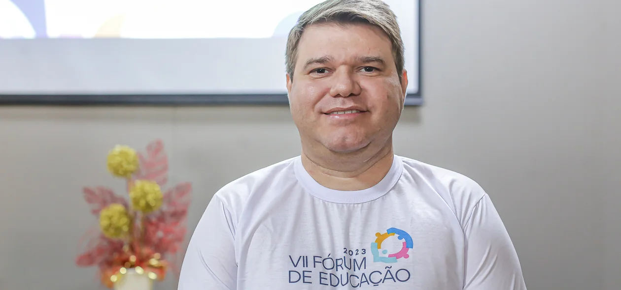 Leonardo Aírton, presidente do Sinepe