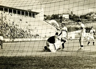 Leônidas da Silva no estádio Pacaembu